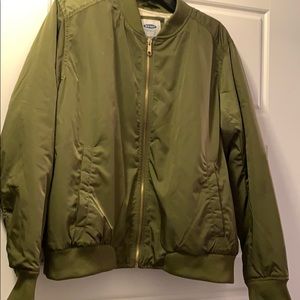 Army Green Bomber Jacket